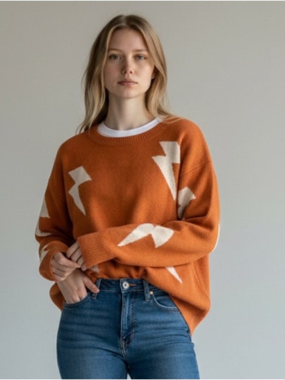 Miracle- Lightning bolt sweater